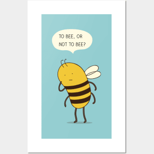 Confused Bee Posters and Art